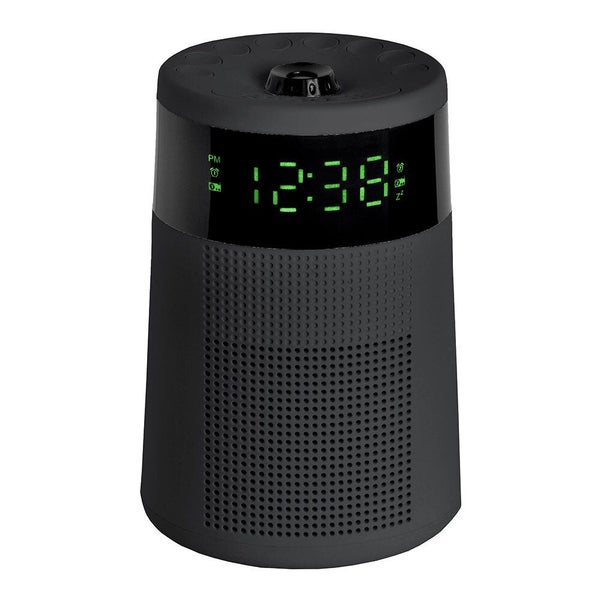 Lenoxx Projector AM FM Alarm Clock Radio Snooze Function Led Digital Display Carousel 2