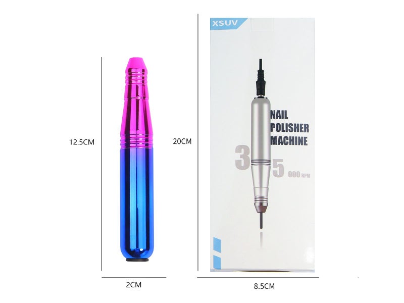 Electric Nail Drill Kit USB Nail Art Polisher Machine Manicure Pedicure Tools Carousel 4