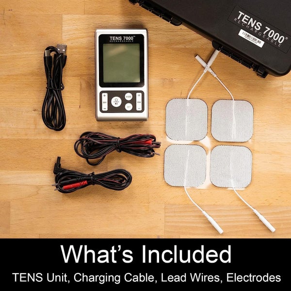 Roscoe Medical TENS 7000 Rechargeable Digital TENS Machine Carousel 8