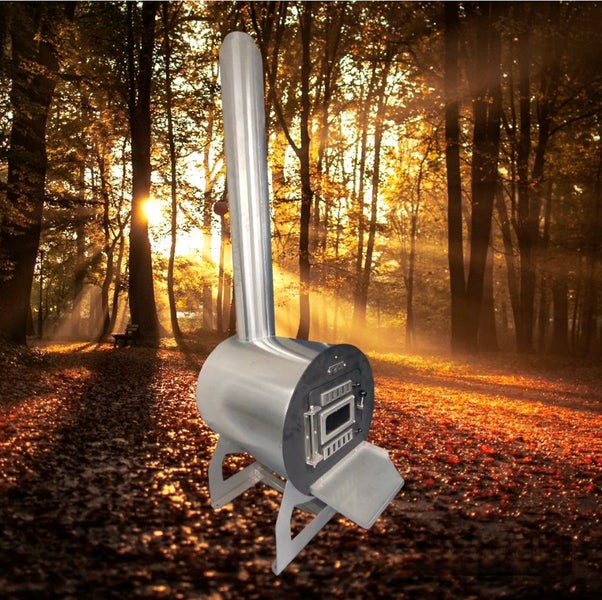 Wood fire pool water heater Carousel 1