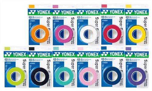 YONEX SUPER GRAP OVERGRIP (3 PACK) YELLOW Carousel 1