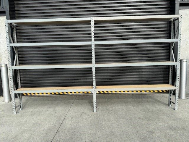 Narrow Heavy Duty Shelving Unit - 4m Long Carousel 1