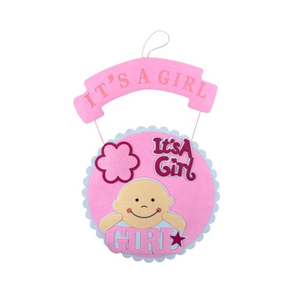 Baby Shower Hanging - Girl Carousel 1