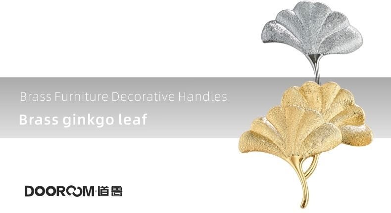 Brass Handles Gold Silver Furniture Pulls Natural Light Luxury Pulls Knobs Carousel 3