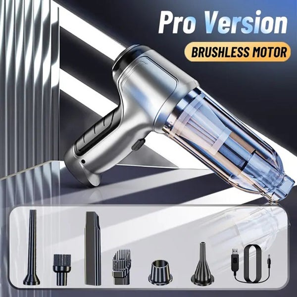 95000Pa Wireless Car Vacuum Cleaner Strong Suction Handheld Home & Car Dual Use Carousel 1