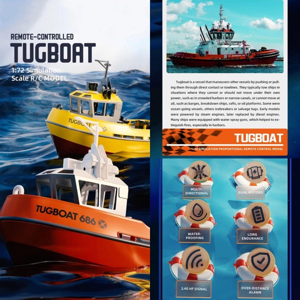 Quality RC Sailing: Thick Materials, Stable Signal! Carousel 2