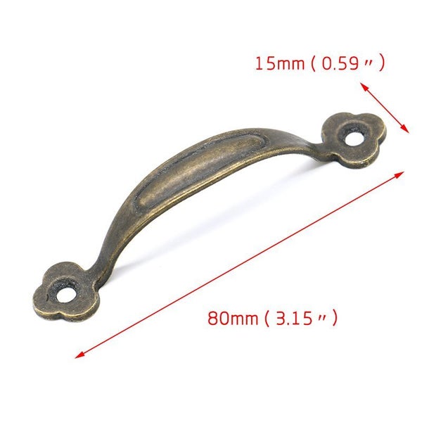 10pcs antique bronze cabinet handle drawer door handle jewelry box handle Carousel 2