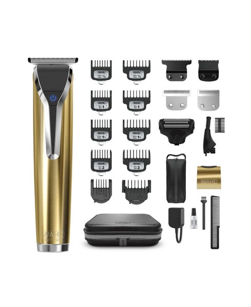 Wahl Waterproof Lithium-Ion 18K Stainless Steel Grooming Kit With Bonus Storage Carousel 1