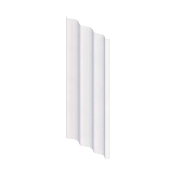 Emro Shower Curtain 2400mm x 1880mm Drop White Darcon SCAC2400 Carousel 1
