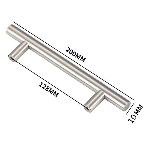 Modern Stainless Steel Kitchen Door Cabinet T Bar Handle Pull Knob Carousel 7