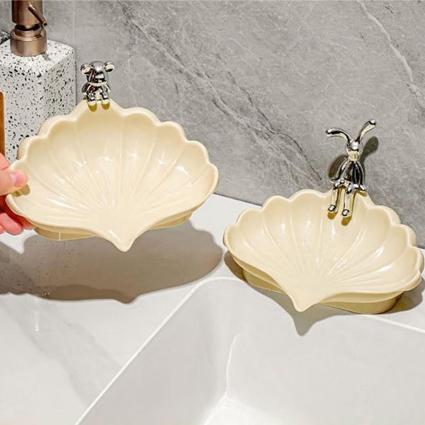 Scatola Di Sapone A Forma Di Conchiglia Naturale Shell Supporto Per Carousel 2
