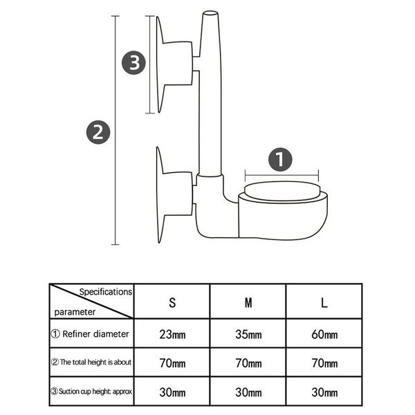 Quiet Tiny Bubbles Oxygen Diffuser Nano Gas Disk Fish Tank Aerator Carousel 7