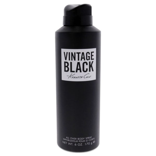 Kenneth Cole Vintage Black for Men 6 oz Body Spray Carousel 1
