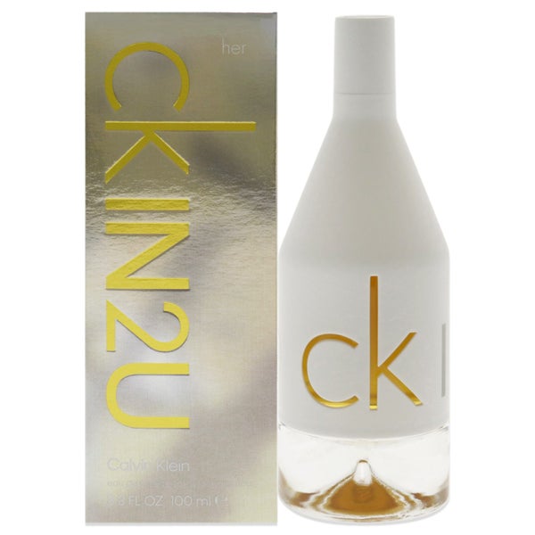CKIN2U by Calvin Klein for Women - 3.3 oz EDT Spray Carousel 1