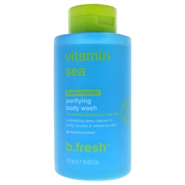 B.fresh Vitamin Sea Purifying Body Wash For Unisex 16 oz Body Wash Carousel 1