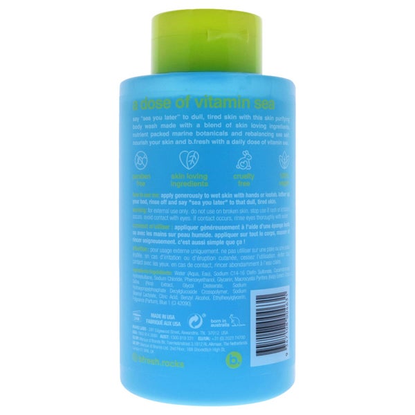 B.fresh Vitamin Sea Purifying Body Wash For Unisex 16 oz Body Wash Carousel 2