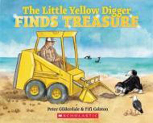 The Little Yellow Digger Finds Treasure Carousel 1