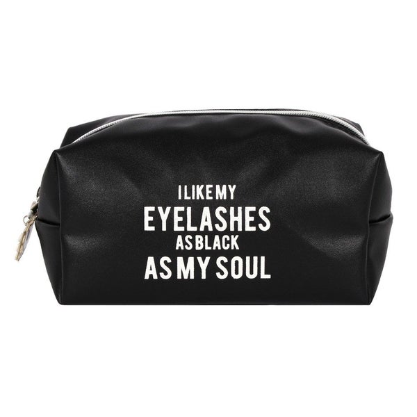 Makeup Bag As Black As My Soul CLEARANCE Carousel 1