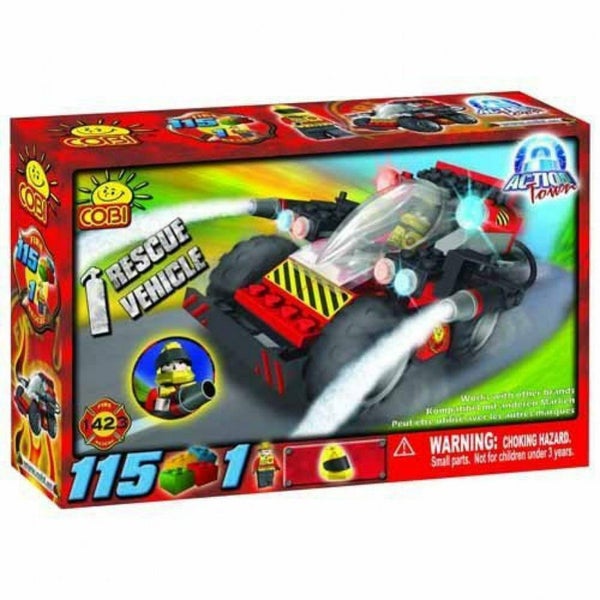 COBI Action Town - 115 Piece Rescue Vehicle Construction Set Carousel 1