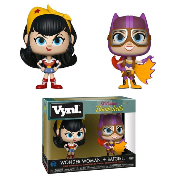 DC Bombshells - Wonder Woman & Batgirl Vynl. by - Carousel 1