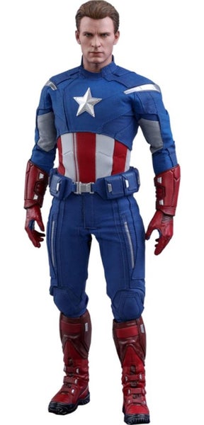 Hot Toys Avengers 4: Endgame - Captain America 2012 Action Figure, 1:6 Scale - 1 Carousel 1