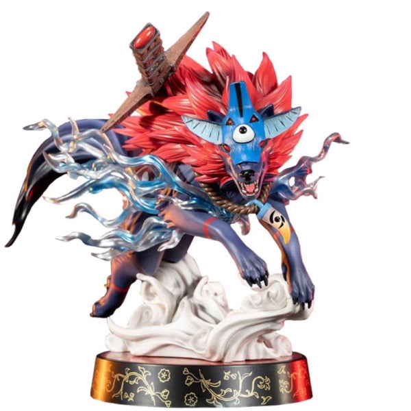 Okami - Oki (Wolf Form) PVC Statue by - Carousel 1