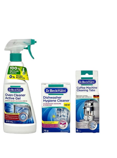 Dr Beckmann - Kitchen Appliances Cleaner 3 piece VALUE PACK SAVE 20% Carousel 1