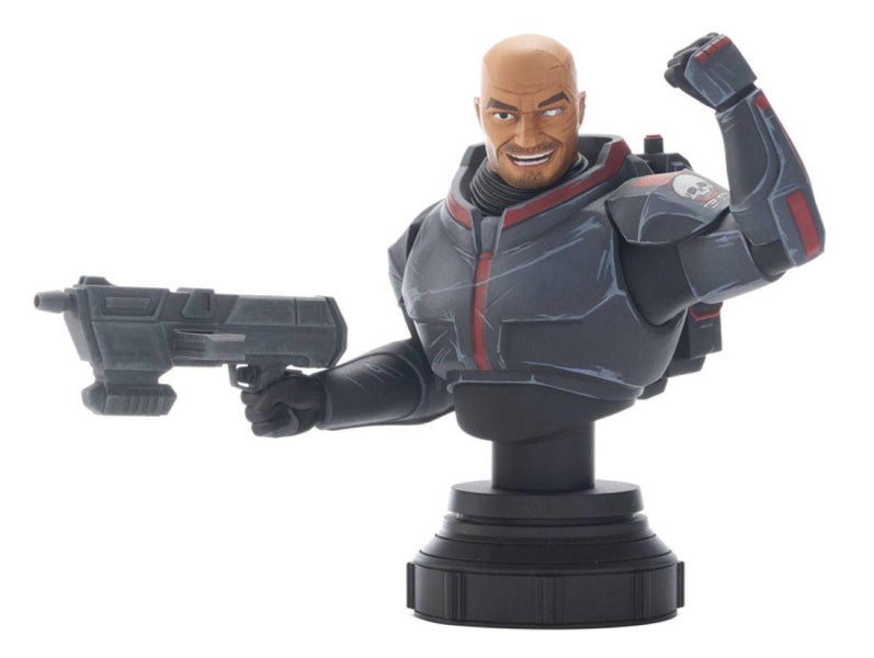 Star Wars: The Clone Wars - Wrecker 1:7 Scale Bust by - Carousel 1