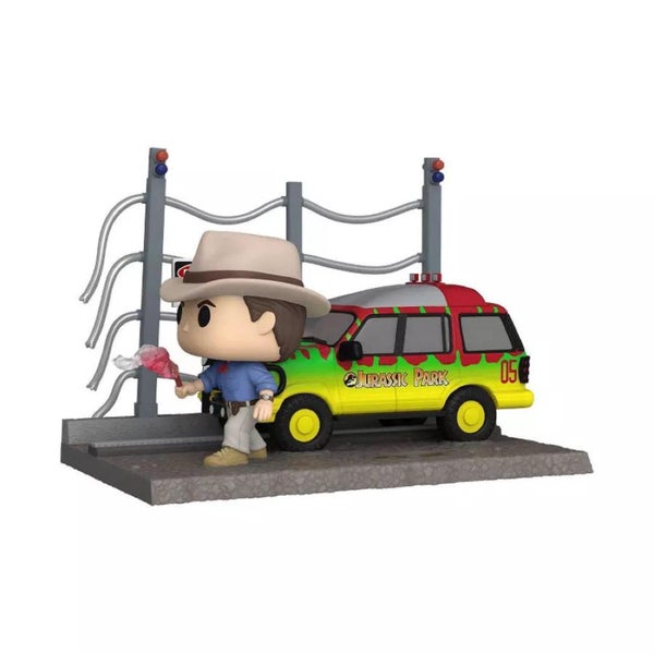 Jurassic Park - T-Rex Breakout: Dr Alan Grant Pop! Moment by - Carousel 1