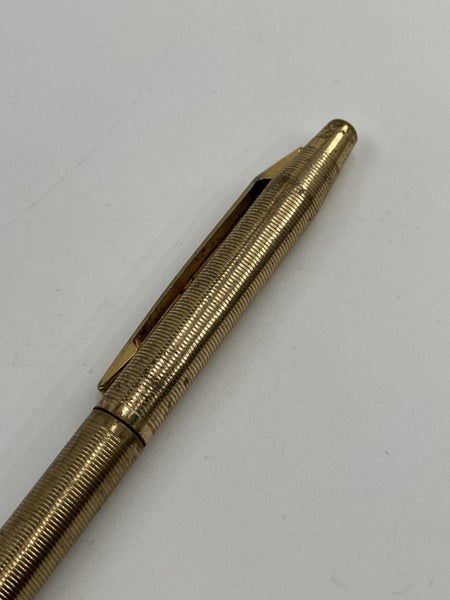 CHROMATIC PAT. Pen Ballpoint Vintage Brass Metal & Gold Tone Stylo - Made in USA Carousel 5