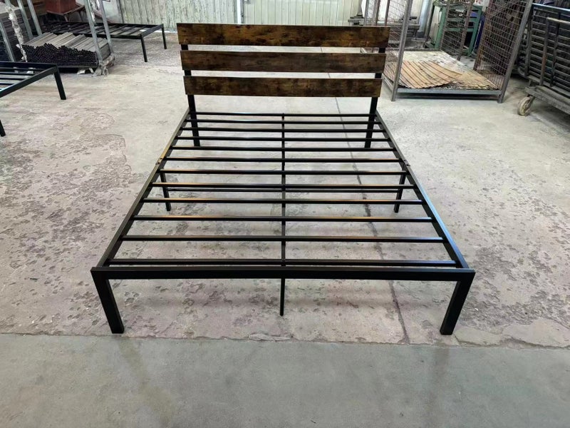 Bed Frame, Rustic Country Style, QUEEN Carousel 3