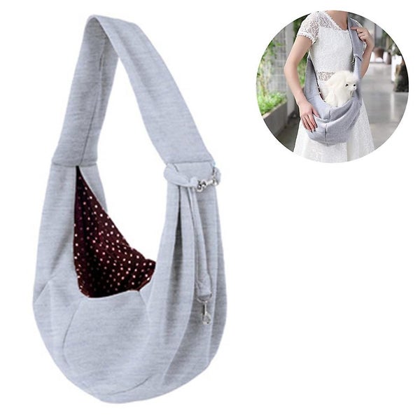Hands-free Reversible Pet Papoose Bag Dog And Cat Sling Carrier Carousel 1
