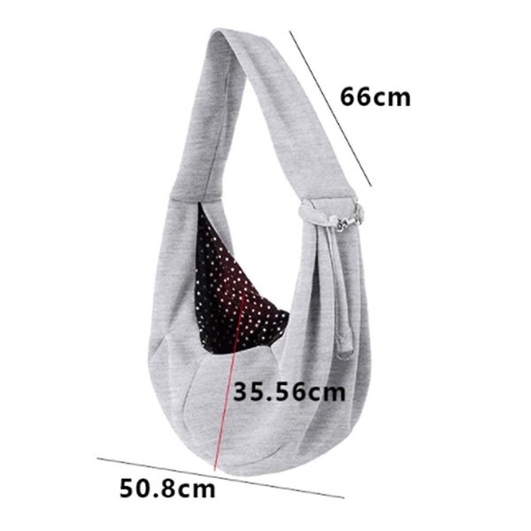 Hands-free Reversible Pet Papoose Bag Dog And Cat Sling Carrier Carousel 5