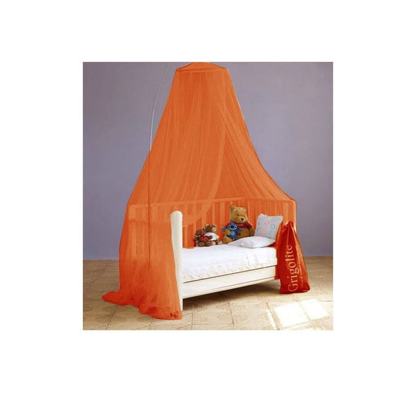 Nursery Baby Cot Size Bed Decorative Canopy Orange Canopies & Netting Carousel 1