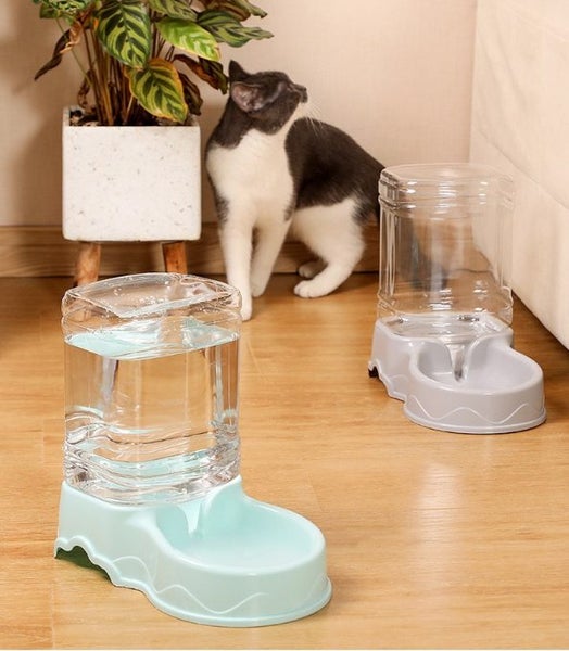 1pc 3.8L Capacity Pet Feeder/Water Dispenser For Dogs Cats (Random Colors) Carousel 2