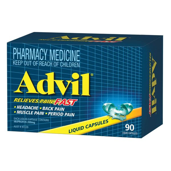 Advil Liquid Capsules 40s Carousel 1