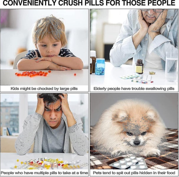 electric Pill Crusher - Coffee Grinder Pill Crusher Carousel 2