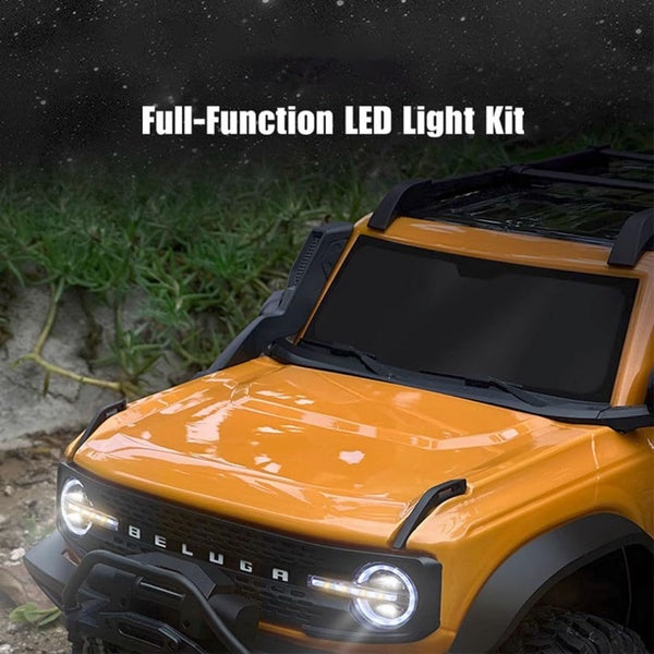 RC Car, 1:10 Scale Crawler RC Climbing Car 4WD Climbing RC Off-Road Vehicle Carousel 2