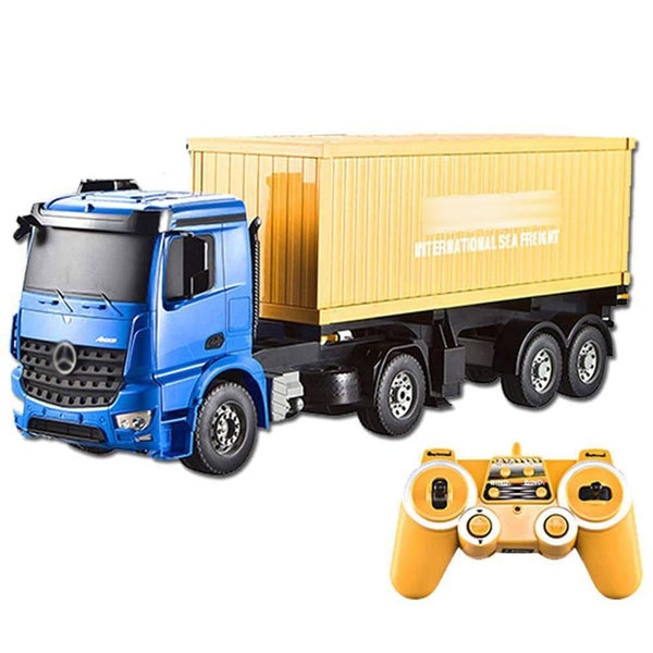 RC Container Truck with Lights and Sounds, 60CM Length RC Container Truck Carousel 1