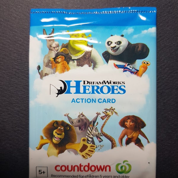 2014 Countdown Dreamworks Heroes Action Card Carousel 1