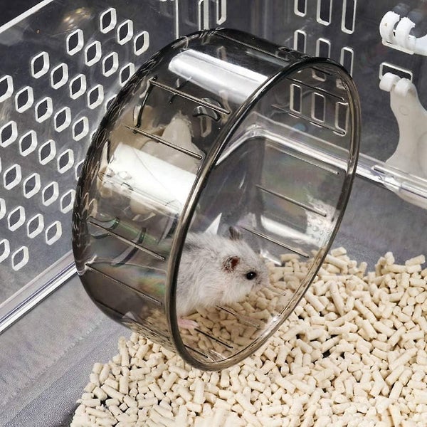 Super Mute Spinner 1 Inches Silent Hamster Wheel For Small Hamsters Carousel 5