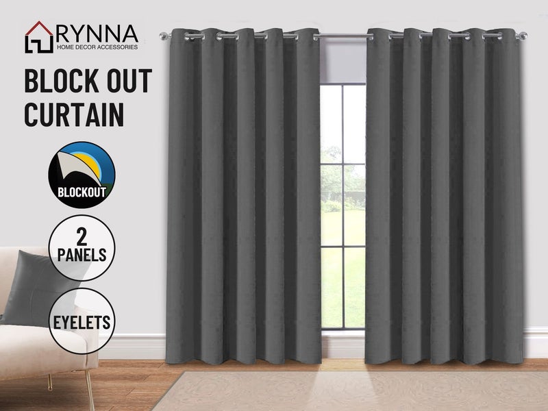 new curtains readymade blackout 4 Sizes Carousel 1
