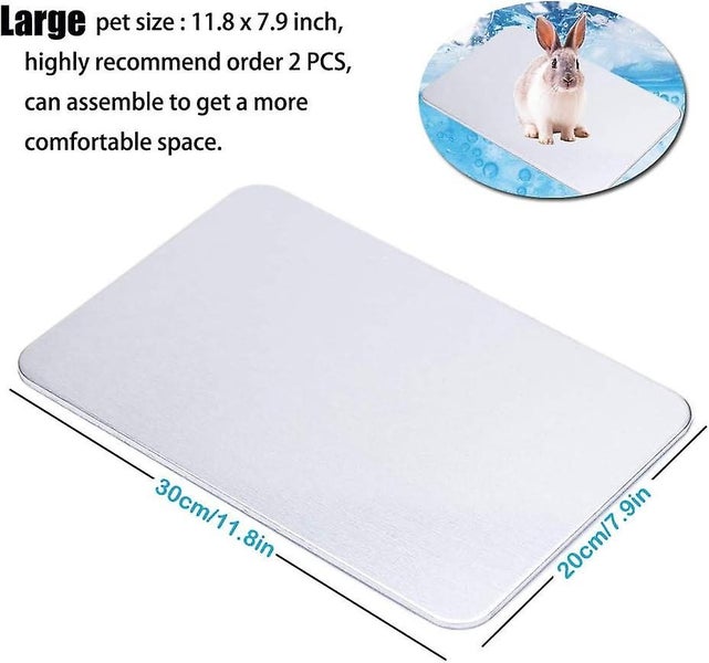 Cool Plate Pet Cooling Plate Cooling Mat For Rabbit Hamster Carousel 2