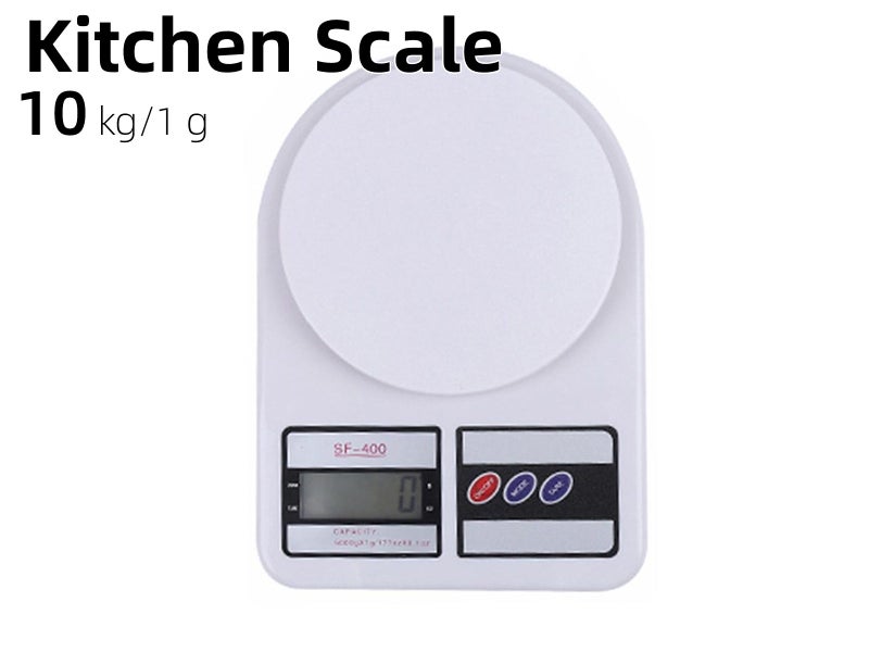 Digital Kitchen Scale 10 kg Capacity, 1 g Precise Graduation NEW Carousel 1