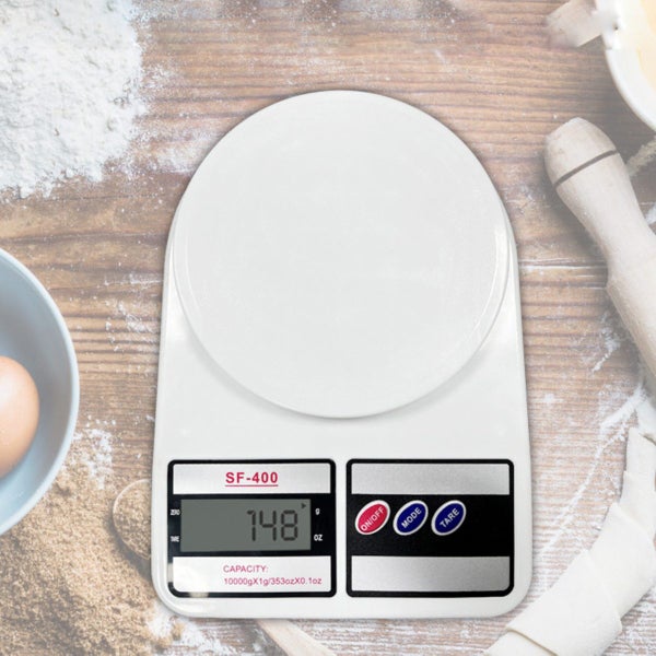 Digital Kitchen Scale 10 kg Capacity, 1 g Precise Graduation NEW Carousel 7