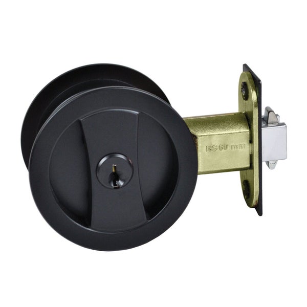 Nidus Cavity Sliding Door Lock Round Entrance - Available in Various Finishes Carousel 1