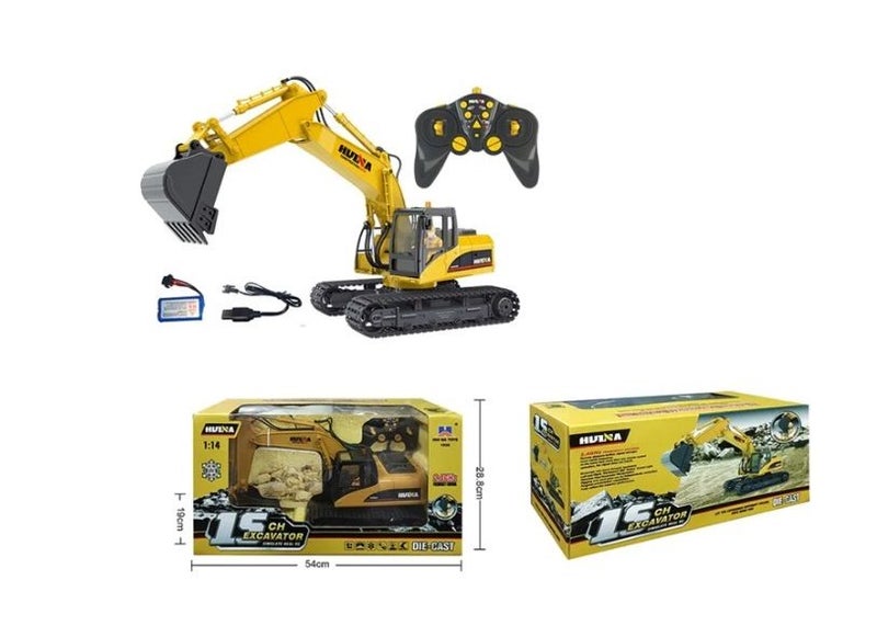 RC excavator Digger, HUINA 1535, 1:14, 2.4G, 15CH. Carousel 2