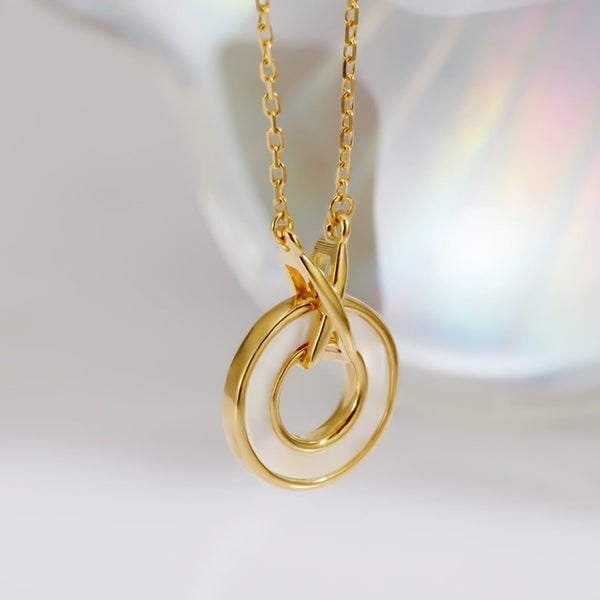 Necklace 14k gold plating Carousel 3