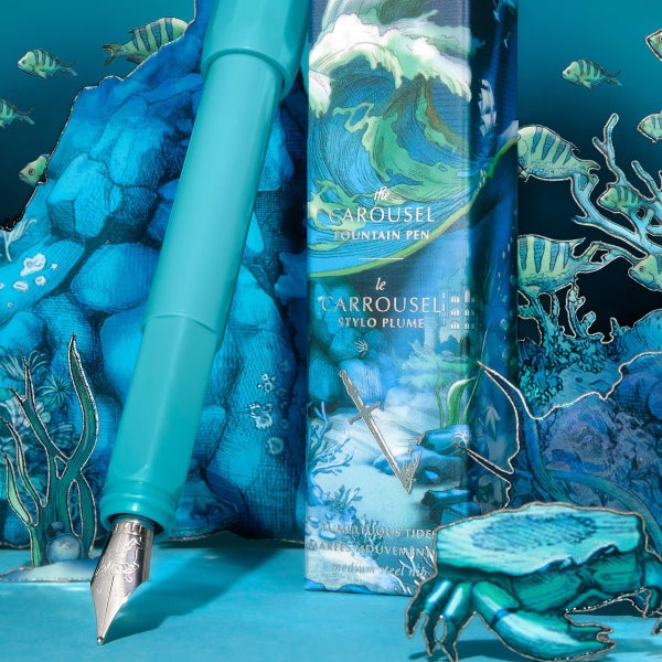 Ferris Wheel Press Fountain Pen Carousel Tumultuous Tides Fine Carousel 5