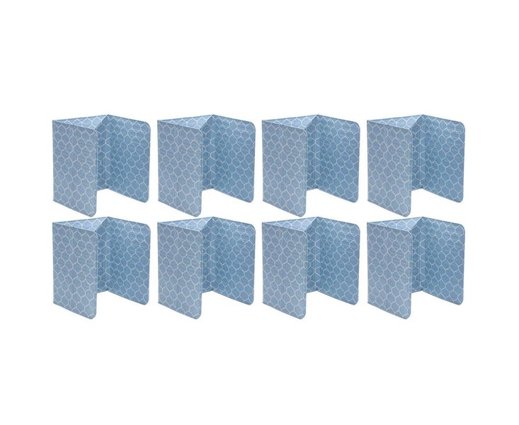 8Pcs Anti-Splatter Shield Screen Cover Pan Cooking Guard Frying Oil Splash Carousel 1